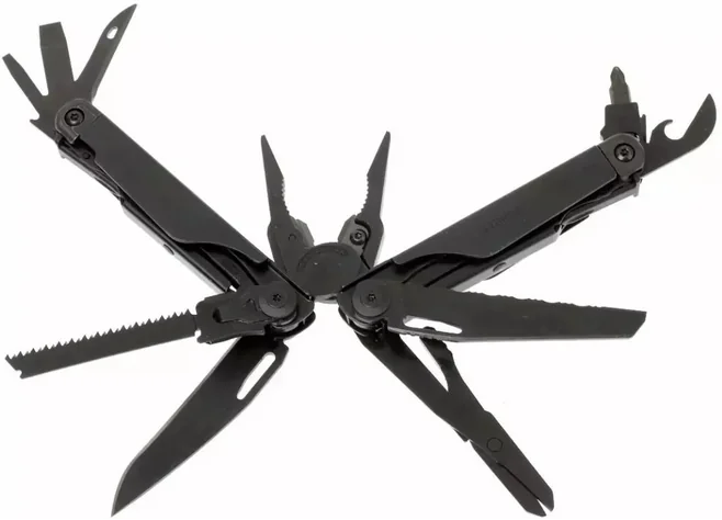 Мультитул Leatherman Surge Black, синтетичний чохол 831334 Фото 3